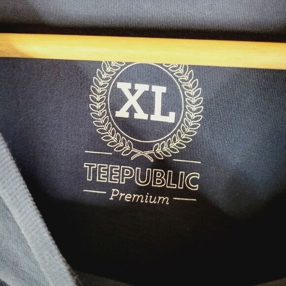 Erleichda From Jitterbug Perfume Cotton Blue Graphic Men's T-Shirt - Picture 5 of 8